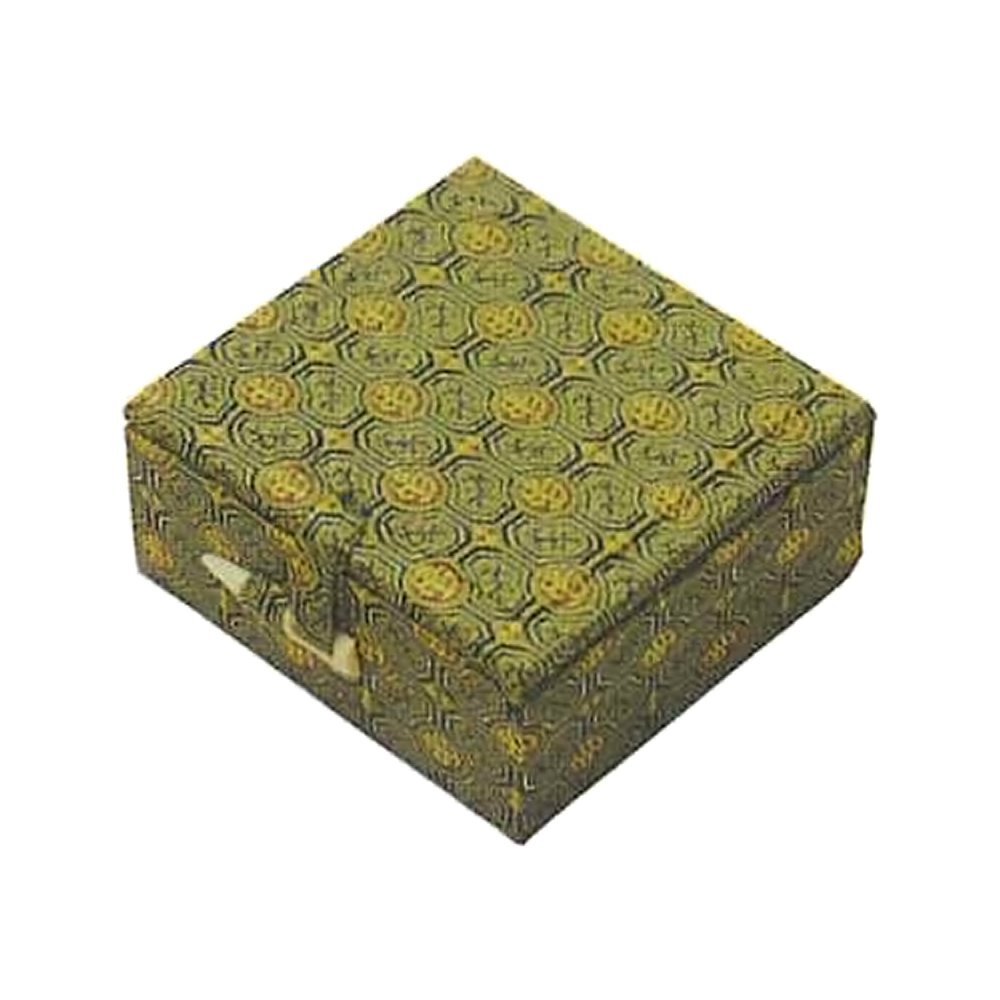 書道用品 印箱 錦布印箱2顆 大｜書道用品通販の半紙屋e-shop