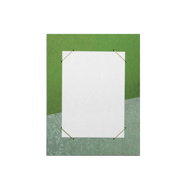 はがき掛　優美　草色