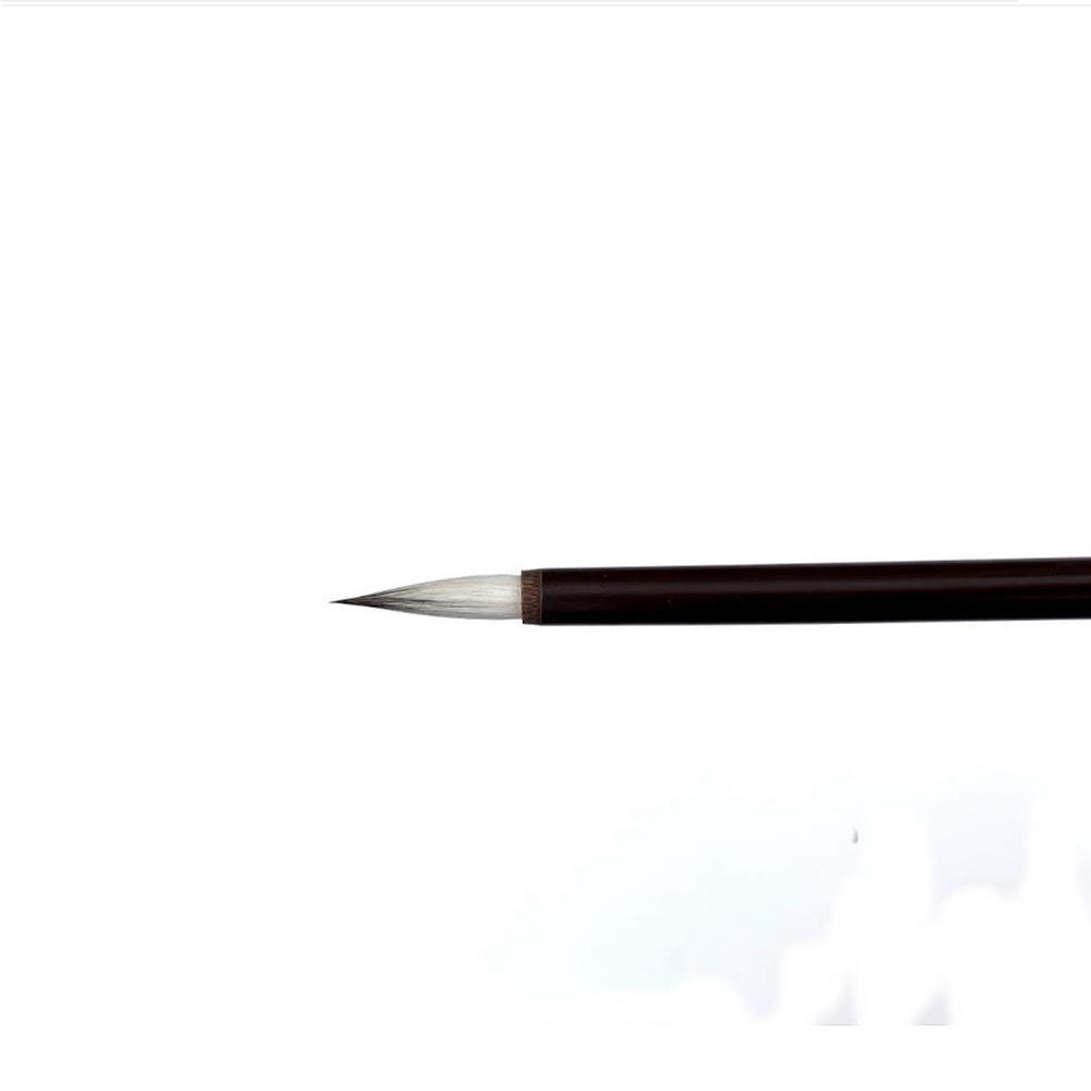 日本画用筆 水墨画用筆 長流 極小【熊野筆】一休園　6mm×24mm