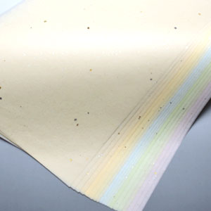 書道半紙仮名(かな)料紙篝火細字用半紙判|書道用品通販の半紙屋e-shop
